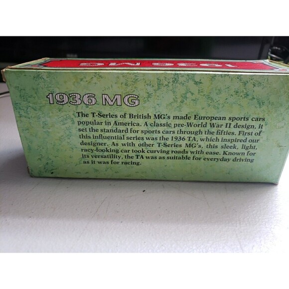 Vintage Avon "1936 MG"  5oz Wild Country After Shave bottle, Original Box - Picture 14 of 14